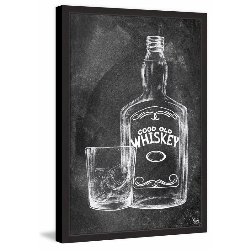 Good Old Whiskey III by Eyre Tarney - Single Picture Frame Print, 18" H x 12" W x 1.5" D