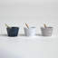 Mavis Marble Salt Cellar Set