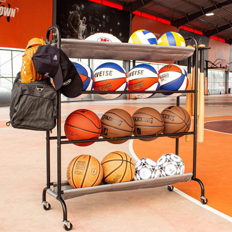Metal Freestanding Sports Rack