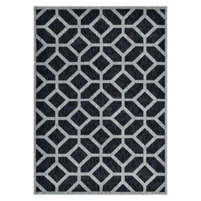 Tapis rectangulaire à motif antidérapant Josann