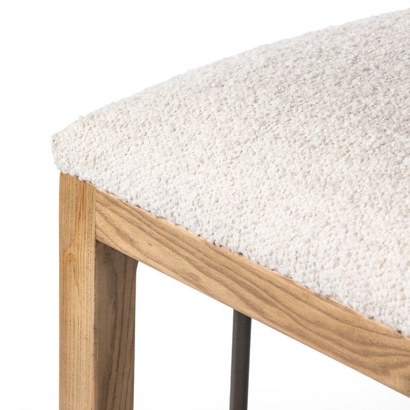 Finn Stool-Antwerp Natural, Toast Ash Solid, Ivory, Short Stool (31" Seat Height)