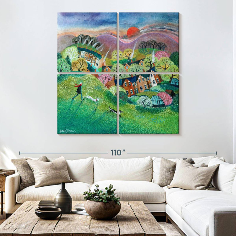 Alvord Up The Mount I, 74'' H x 74'' W