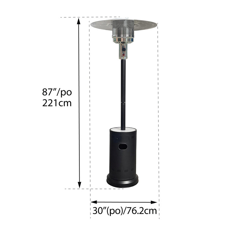 Chauffe-terrasse Paramount Luma