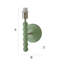 Alderic Manufactured Wood Armed Sconce-1002222469