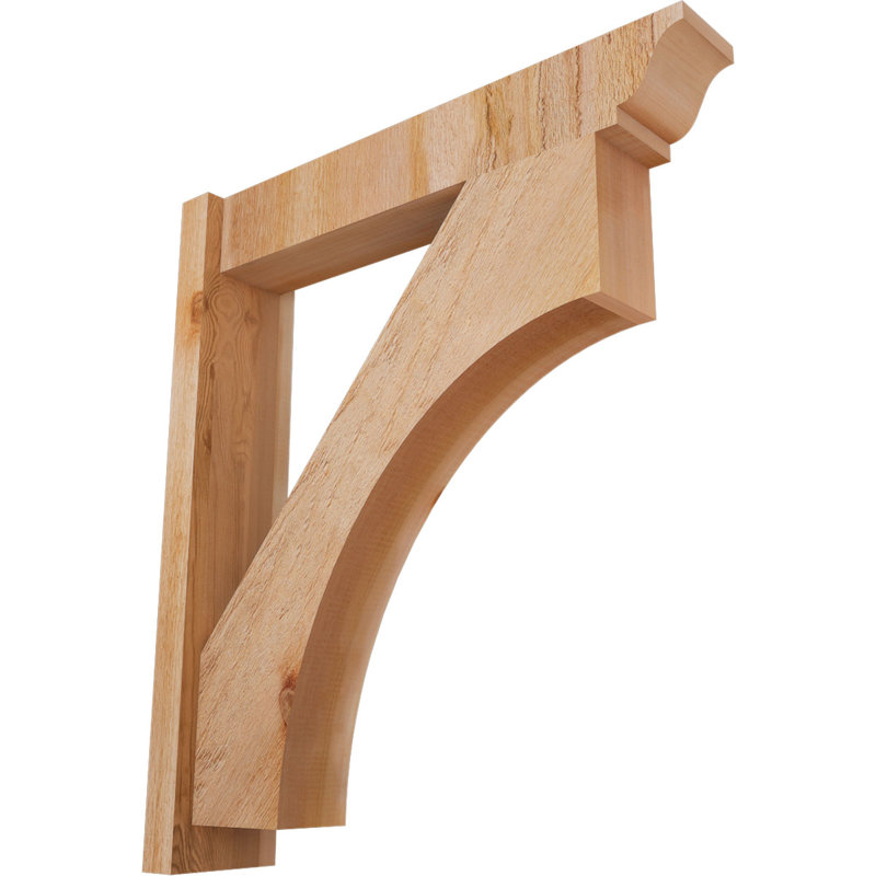 Persienne en bois Westlake, P 28 po x H 32 po, Cèdre rouge de l'Ouest de 6 po (sciage brut)
