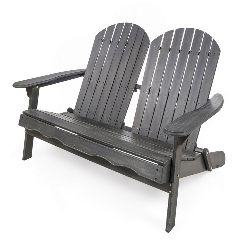 Causeuse Malibu Adirondack, Noir