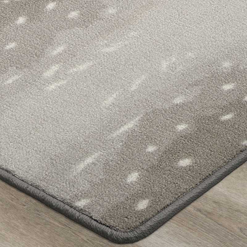 Imagine Nature's Expression Chital Mushroom Area Rug, Rectangle 5'4" x 7'8"
