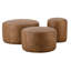 Cleo Leather Ottoman