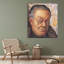 Autoportrait, 1949 par Diego Rivera, toile tendue avec châssis-51492029