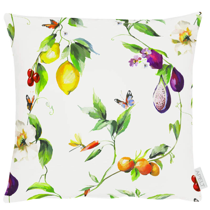 Floral Square Cushion, 39 x 39cm