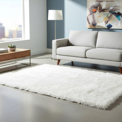 Mikaeel Faux Fur Indoor Rug