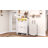 Versus Wood Tilt Out Open 24 Pair Shoe Storage Cabinet with Colourful LED Light-92356829