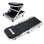 Fauteuil roulant 40 po 2 en 1 roulant / pliable, 6 roulettes 2 po, capacité de poids de 350 lb (rouge)