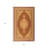 6' Red And Beige Moroccan Runner Rug