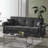 Upholstered Convertible Sofabed With Storage