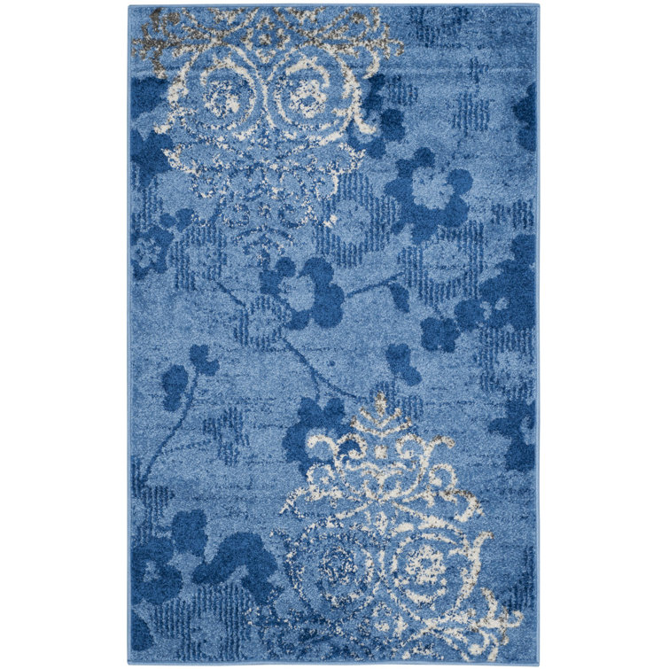 Issleib Floral Hand Woven Area Rug