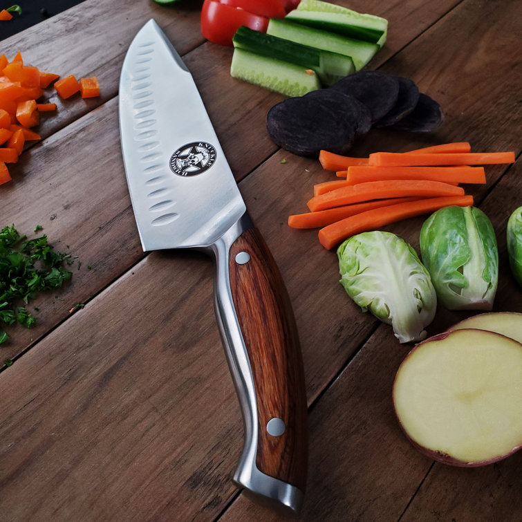 Guy Fieri Knuckle Sandwich 4pc Block Set - Ergo Chef Knives