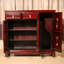 Armoire de véranda en bois massif