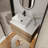 32" Floating Bathroom Vanity with Ceramic Sink and Soft-Close Cabinetry-2136284573