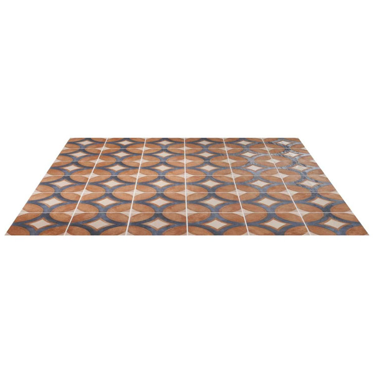 Angela Harris Mediterra 7.87 In. X 7.87 In. Matte Porcelain Floor And Wall Tile (10.76 Sq. Ft. / Case) 