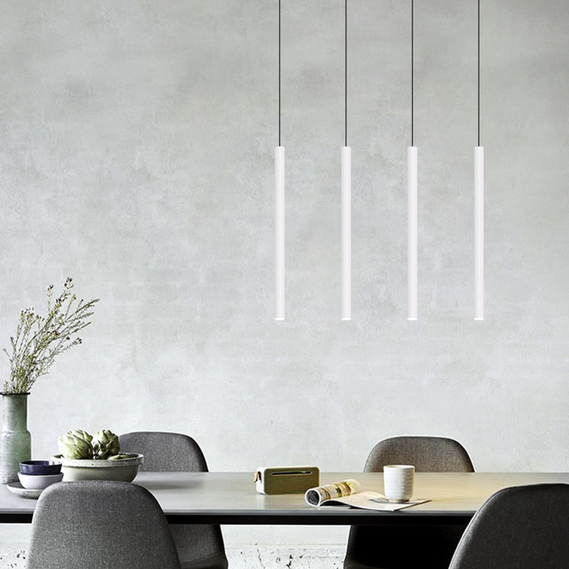 Baileyton 4 - Light Kitchen Island Pendant, White