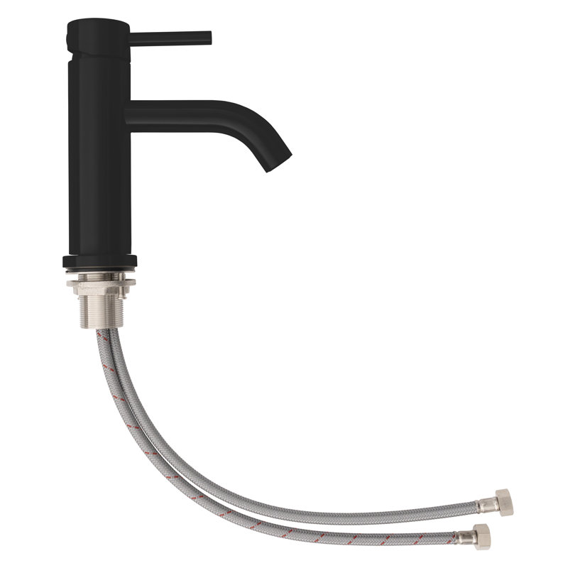 ZLINE Palisades Elegant Single Handle Bath Faucet in Matte Black, Matte Black