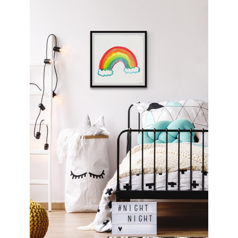 «Gerena We Live in a Rainbow», reproduction encadrée, H 32 po x l 32 po x P 1,5 po