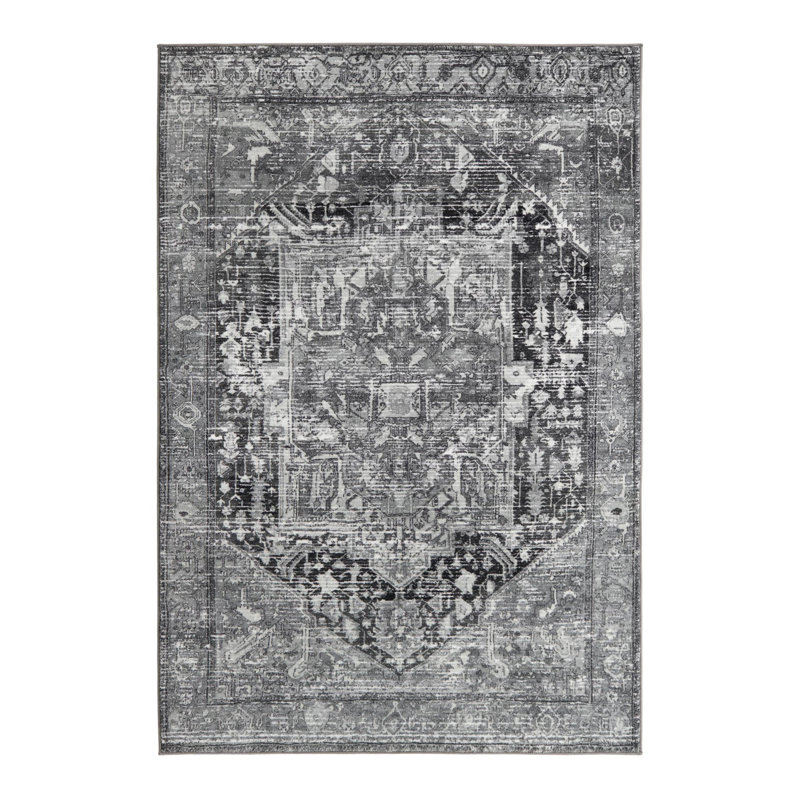 Oriental Indoor Rug, Rectangle 5'3" x 7'9"