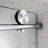 Brushed Shower Door 5476 - 70Mm 304 Stainless Steel, Nano Cleaning, Soft Closing & Resistance With Easy Cleaning Steel Pulleys, Function-120996480