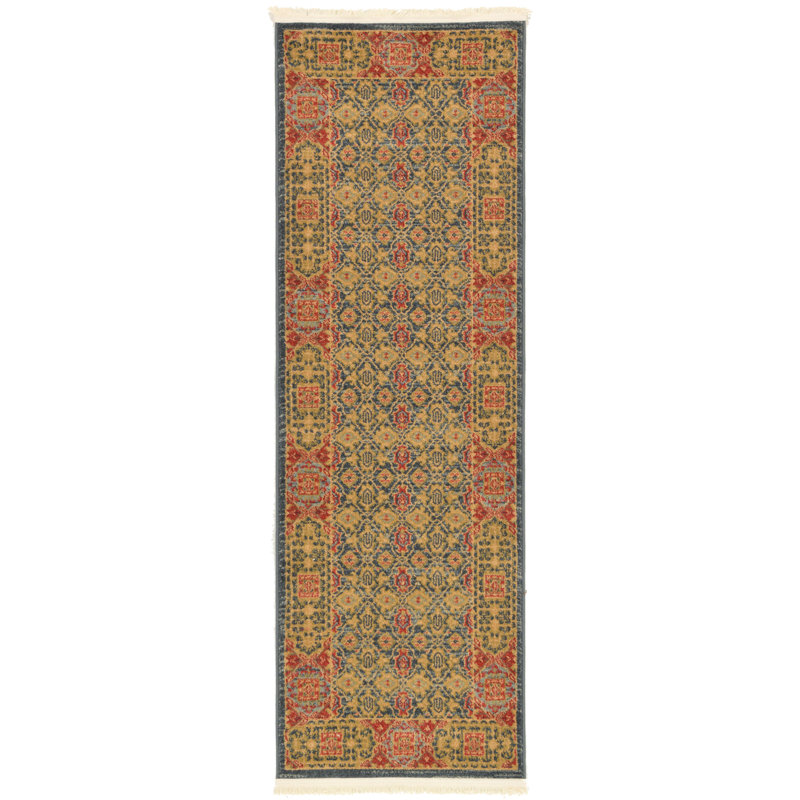 Oriental Area Rug, Runner 61 x 183cm