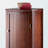Blake Jelly Walnut Finish 1-Drawer Cupboard Storage Cabinet, 47.15'' H X 17.14'' W X 15.46'' D