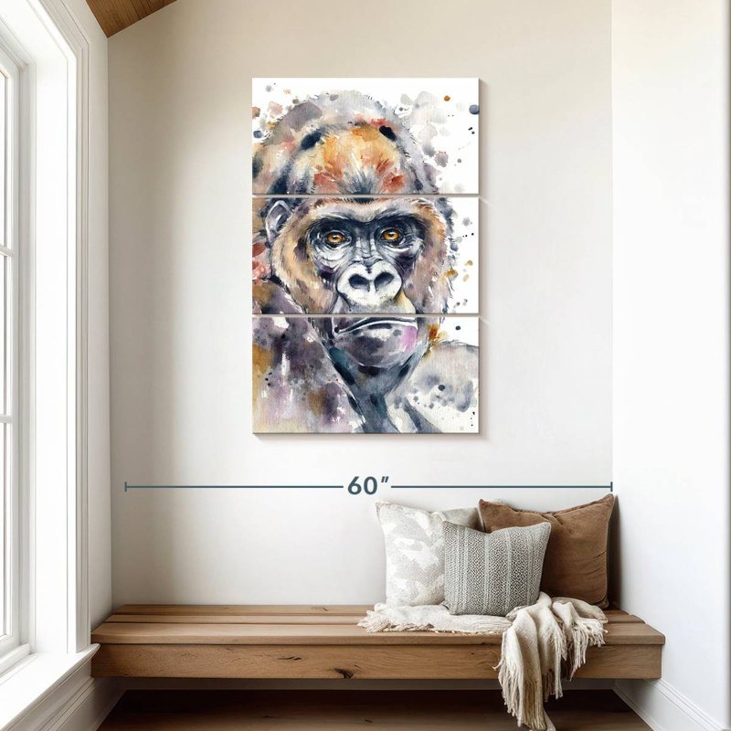 Brampt A World Away, 45" H x 28" W