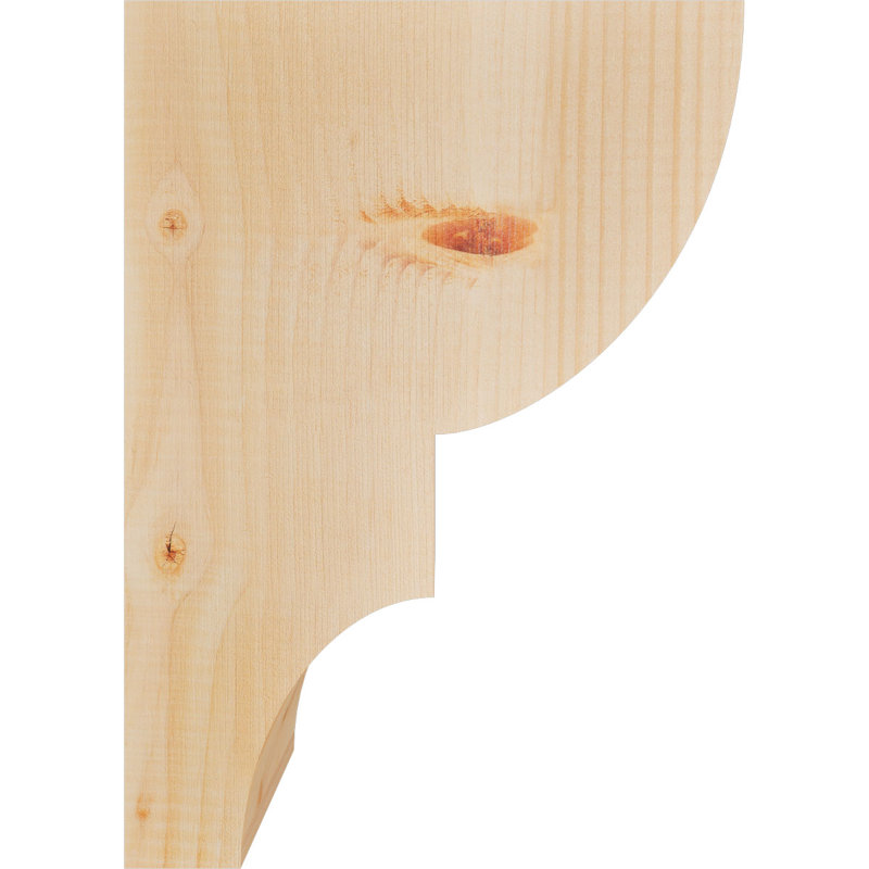 Ridgewood Corbel, 14" H x 5.5" W x 10" D, Douglas Fir, Smooth