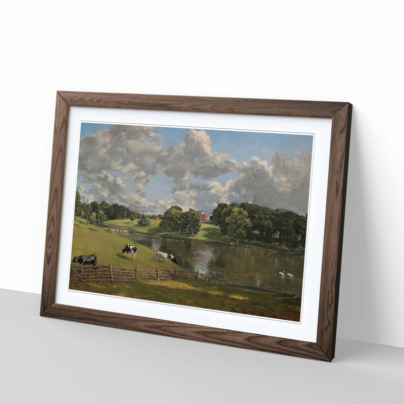 John Constable - Single Picture Frame Painting, Walnut