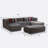 Verble Velvet U-Shaped Sectional Symmetrical-836830814-862250944
