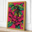 Clustered Magenta Blooms Botanical - Wrapped Canvas-1434898074-1434898075