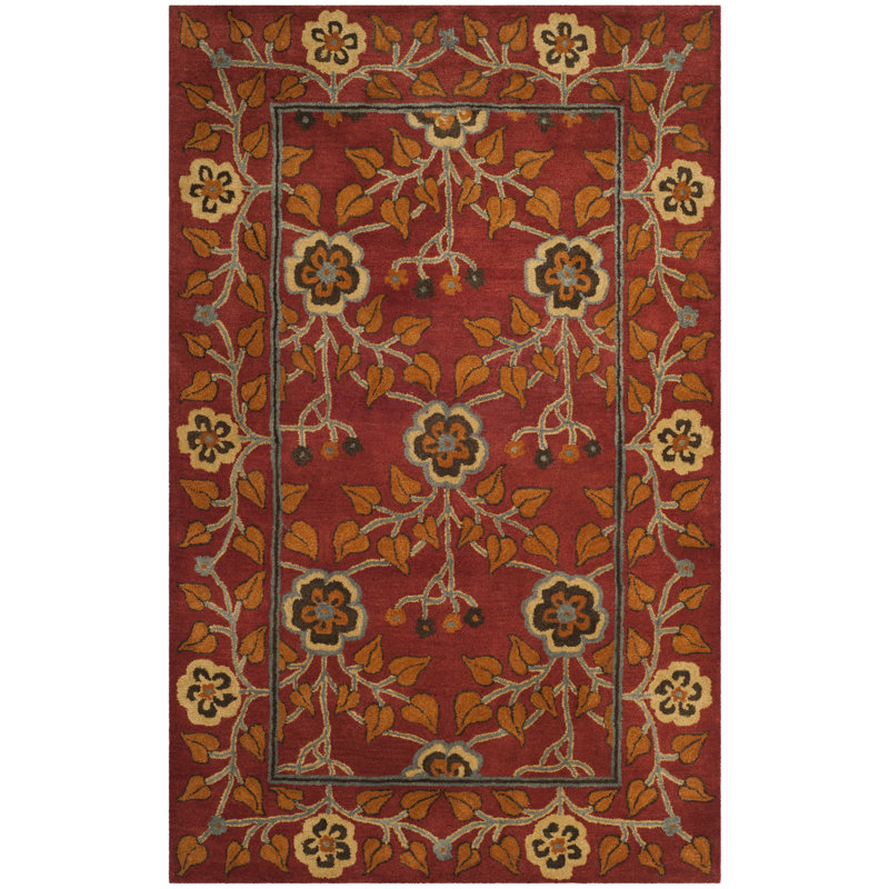 Cranmore Hand Tufted Wool Oriental Rug, Rectangle 6' x 9'