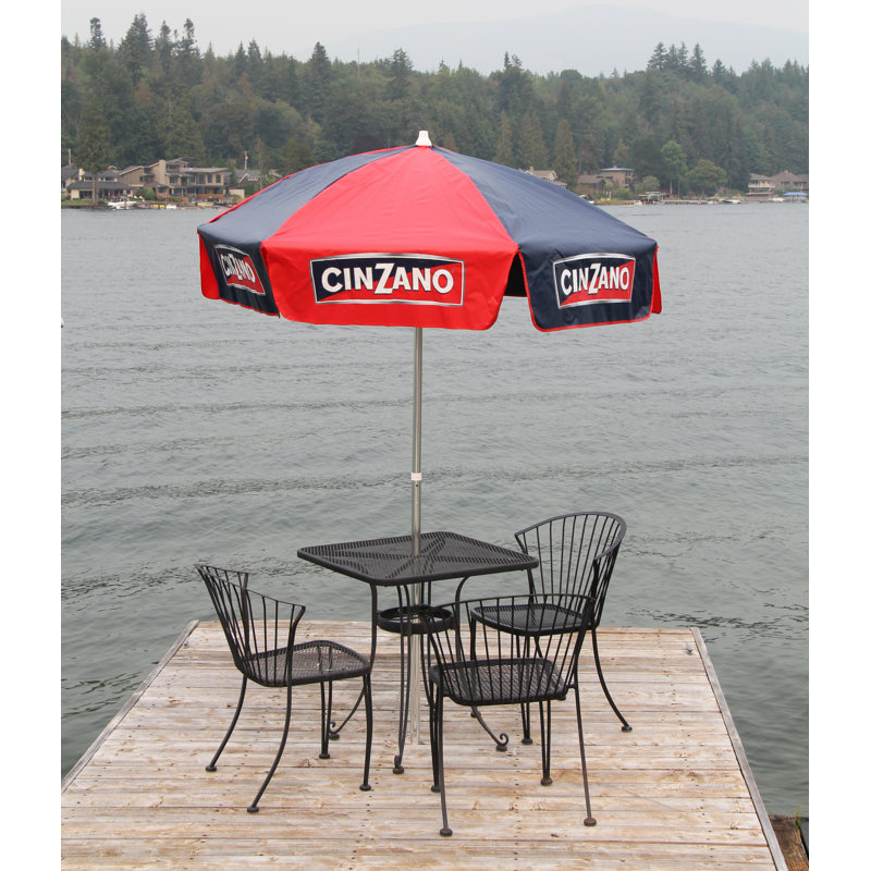 6 tall patio umbrellas AMMSUN 6FT Umbrella, Outdoor Table Umbrella with Push Button Tilt These light 6 Foot Round Outdoor Patio