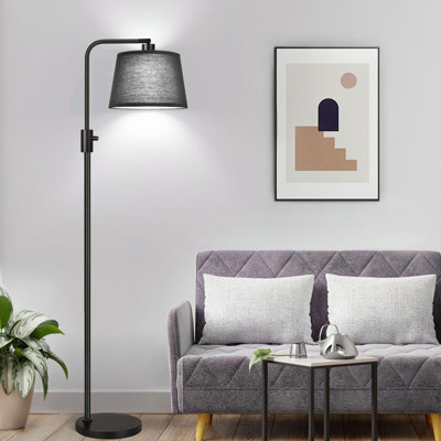 Lampe sur pied à intensité variable, ampoule à DEL Edison 1000 incluse, lampes sur pied arquées modernes pour le salon, la chambre à coucher