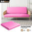 Housse pour canapé-lit réversible en tissu de polyester réversible avec fermeture à glissière 3 côtés-87758523-96484496