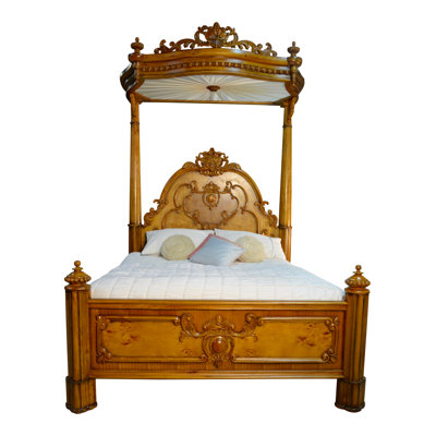 Alaba Solid Wood Bed
