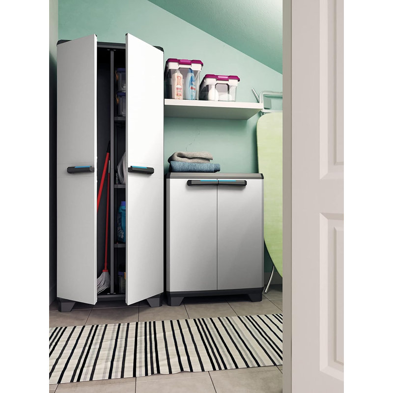 Keter Linear Plastic Cabinet Low 240865
