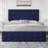 Bed Frame With Headboard And 4 Storage Drawers, Platform Bed Frame Square Stitched Button Tufted-1669489739-1669489731