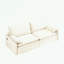 Canapé-lit convertible en chenille avec rangement, port USB et oreiller-1956552525