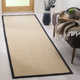 Auckland Jute Maize/Black Area Rug