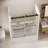 56-60 In. W X 62 In. H Frameless Double Sliding Tub Door, Bypass Tub Shower Door Soft Closing-121060102