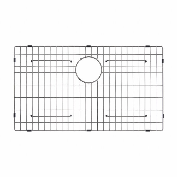 GRID - 32 stainless steel sink grid - center drain (GR-5S32)