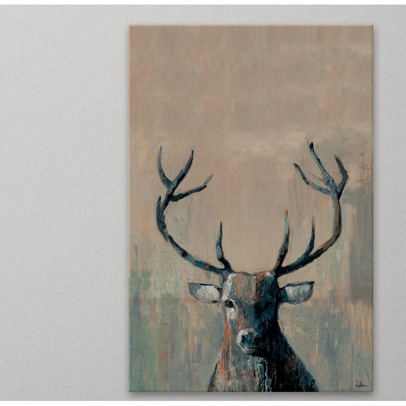 «What Up Buck», reproduction sur toile tendue, H 12 po x l 8 po x P 1,5 po