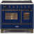 Bleu minuit / bronze