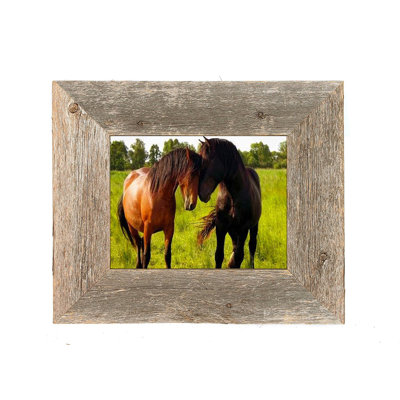 Cadre photo rustique en bois